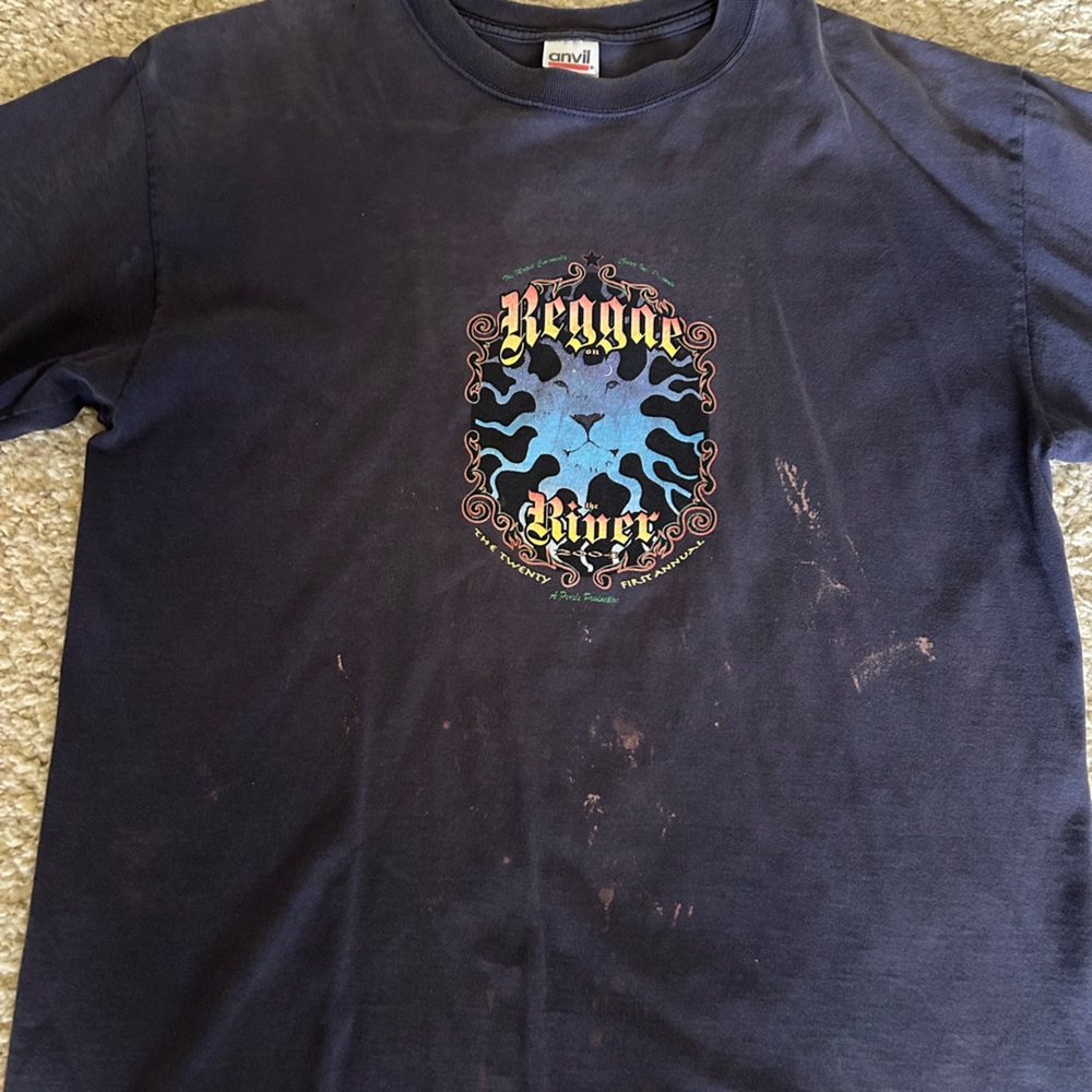 Reggae River Distressed Vintage Tee